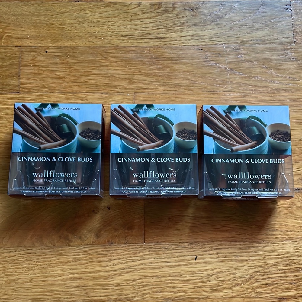 Bath and Body Works Cinnamon Wallflower Refill Plug In